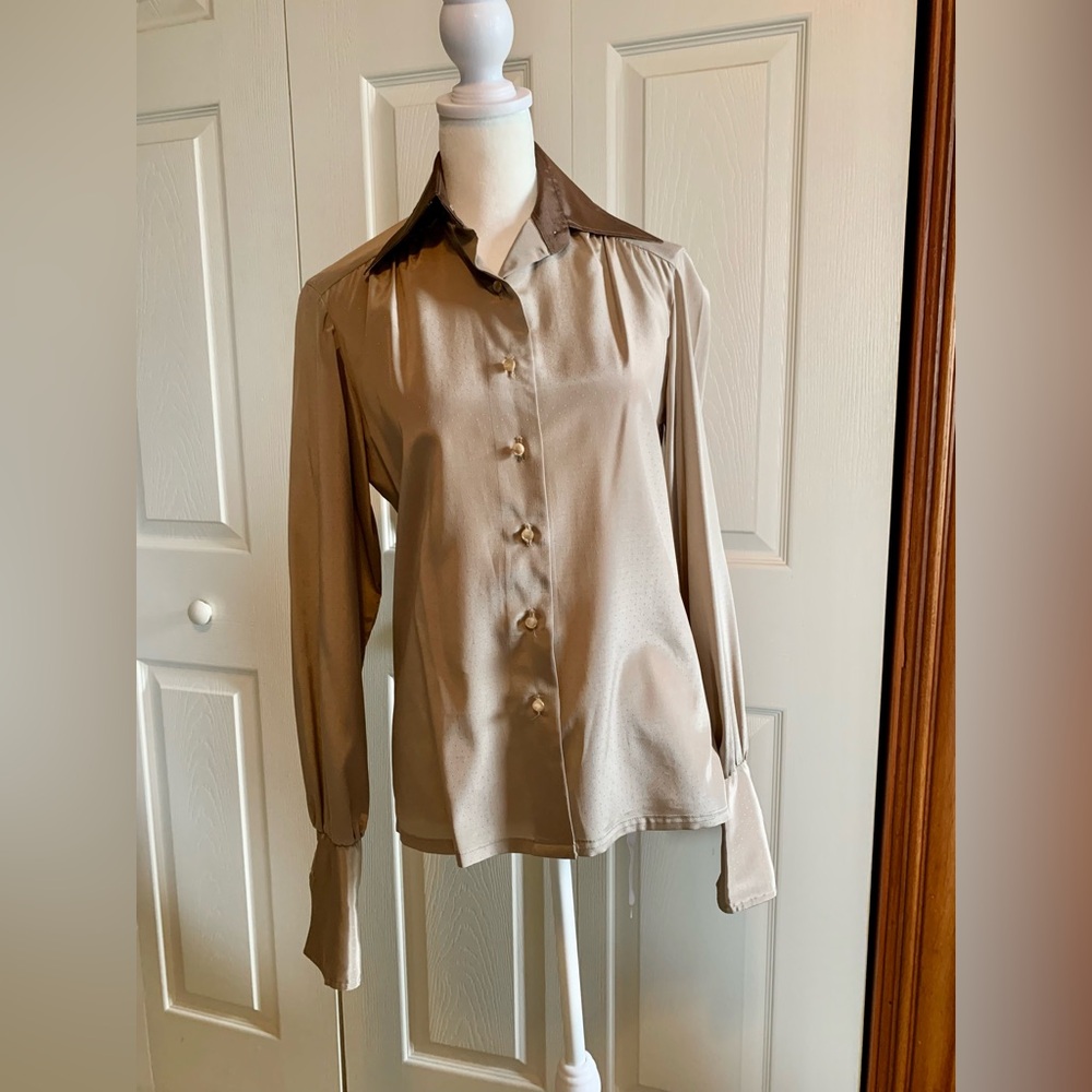 VINTAGE Luxe Button-down Albert Lewis NY